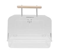 OEBUAFI Jaula Portadora para Hámster, Funda Transparente, Ligera, Portátil, Multifuncional, para Salida de Mascotas, para Aventuras Al Aire Libre