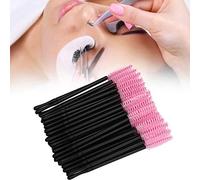 OEBUAFI Juego de Brochas Desechables para Maquillaje de Pestañas, 100 Varitas para Rímel para una Fácil Aplicación, Plástico Duradero y Material de Algodón, Ideal para Uso Personal y Profesional,