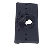 OEBUAFI Juego de Cortador de Guía de Perforación en Plantilla, Sierra de Agujero de Bisagra de 35mm, Localizador de Perforación Preciso para Carpintería para Muebles de Puerta ABS (BLACK)