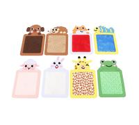 OEBUAFI Juego de Juguetes Interactivos Surtidos de Azulejos de Textura Sensorial para Niños, Tapetes de Actividad Sensorial de Felpa de para un Mejor Entorno de Aprendizaje