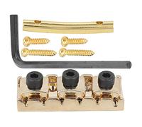 OEBUAFI Juego de Tuercas de Seguridad para Cuerdas, Material de Cobre Ligero con Retenedor de Cuerdas para Músicos en Movimiento (Oro (GE98))