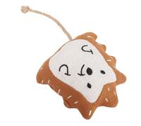 OEBUAFI Juguete Interactivo para Gato Que Chirría, con Catnip y Sonido Crujiente, Algodón Mordedor para Dientes de Gatitos y Gatos Adultos (Erizo)
