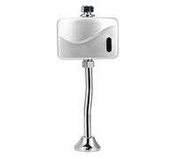 OEBUAFI Kit de Válvula de Descarga para Urinario Tipo Montado en Superficie con Descarga Automática de Urinario con Sensor de Infrarrojos Alimentado por Batería CC para (Instalación expuesta (tubo