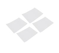 OEBUAFI Láminas Autoadhesivas para Laminar, Paquete de 50 Unidades, Película BOPP Transparente de 11,8 X 8,4 Pulgadas para la Creación de Insignias, Arte Fotográfico y (Brillantina)