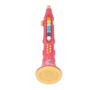 OEBUAFI Lindo Juguete de Clarinete, Instrumento Musical Divertido con Volumen Ajustable, Regalo de Cumpleaños Niños, Material Plástico, Aplicable para Mayores de 3 Años (Rojo)