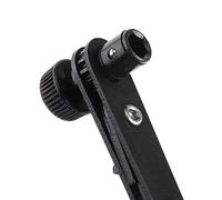 OEBUAFI Llave de Trinquete Negra Resistente de 1/4 ", de Destornillador para Herramienta de Enchufe Rápido, Taller, Trabajadores Metálicos, PVC, Hierro