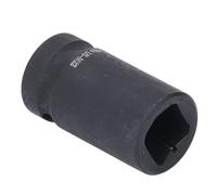 OEBUAFI Llave de Vaso CRMO M22 de Alta Resistencia, Vaso de 1/2 Pulgadas para Llave Eléctrica, Hexagonal, Reemplazo Ideal para Grifos de Máquina Estándar