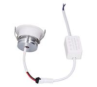 OEBUAFI Luz Empotrable LED, Mini Techo de Aluminio de ángulo Ajustable con Pantalla de Alta Transmisión de Luz, para Sala de Exhibición de Gabinete de Centro Comercial (Blanca Positiva 6000K)