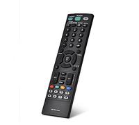 OEBUAFI Mando a Distancia Universal para TV LCD LED Inteligente para - Fácil de Agarrar, Rendimiento Estable, 2 Pilas AA, Acceso Al menú Dedicado - Adecuado para Reemplazo