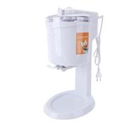 OEBUAFI Máquina Automática de Helados, Máquina para Hacer Yogur Helado, Sorbete, Capacidad de 1L con Tecnología de bajo Ruido para Uso Doméstico, Regalos Familiares (Enchufe de la UE 220V)