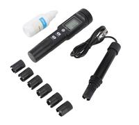 OEBUAFI Medidor de Oxígeno Disuelto Medidor DO Sensor de Oxígeno Sonda Desmontable Pantalla Digital Compensación Automática de Temperatura para Investigación de Laboratorio de Estanque (con