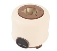 OEBUAFI Mezclador de Fórmula para Bebés con Pantalla Digital Inalámbrica, Agitador Eléctrico de Botellas de Leche, Funcionamiento Silencioso para Tiempos de Alimentación Tranquilos (BROWN)