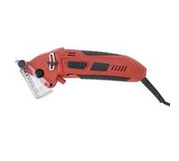 OEBUAFI Mini Sierra Circular, Mini Sierra Circular Eléctrica con Cable de 400 W, 3400 RPM de Alta Velocidad y Profundidad de Corte de 12 Mm, para Madera, Metal, Azulejo, Plástico