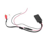 OEBUAFI Módulo Adaptador Auxiliar Bluetooth Módulo Receptor Inalámbrico Universal 2 para Audio de Automóvil, Función Plug and Play para Amantes de la Música del Automóvil, Material ABS Duradero