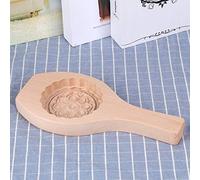 OEBUAFI Molde de Madera para Pastel de Luna, Hermoso Molde para Hornear con Estampado de Flores para Pastelería de Postre DIY, con Fácil Liberación y Limpieza, Tamaño 24,8x11,5x2,3 Cm (No 06)