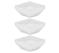 OEBUAFI Molde de Silicona para Velas con Forma de Barco, 3 uds., Fácil Limpieza, Fabricación de Velas, Moldes para Creadores de Arte de Resina