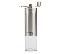 OEBUAFI Molinillo de café Manual de Acero Inoxidable de 40 G con Ajustes Finos Medios Gruesos Ajustables para Acampar, Senderismo, Viajes, Molinillo de Manivela Portátil Desmontable para