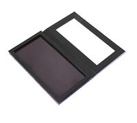 OEBUAFI Paleta de Sombras de Ojos Vacía Paleta de Maquillaje DIY Magnética con Espejo para Viajes y Uso Diario Tamaño 7,3 X 4,1 Pulgadas