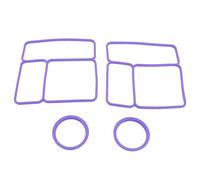 OEBUAFI Paquete de 2 Juntas de Sellado de Tapa de Silicona para Reemplazo de Omiebox (PURPLE)
