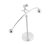 OEBUAFI Péndulo de Equilibrio de Metal, Juguete de Equilibrio Dinámico, Rotación de 360 Grados, Alivio del Estrés, Adorno de Escritorio, Escultura Cinética para Escritorio de Oficina,