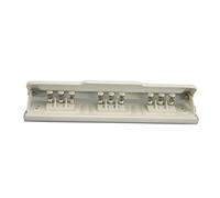 OEBUAFI Perforadora de Papel de 9 Agujeros, Manual para Encuadernación A4 | Cuerpo de Laca para Hornear de Metal, Almohadilla Inferior de Plástico, Tamaño de Orificio de 5,5 Mm, Capacidad de 8 Hojas,