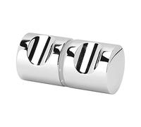 OEBUAFI Perilla de Manija de Puerta de Vidrio, Elegante Tirador de Aluminio Ligero para Gabinete de Cocina y Baño, 1 Juego