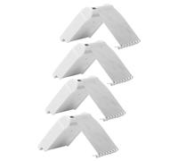 OEBUAFI Peso Universal para Suspensión de Garra para Máquina de Tejer, Plástico de Alta Calidad y Aleación de Aluminio, Perfecto para Reemplazo y Compatibilidad con la Mayoría de las Máquinas de