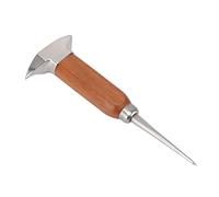 OEBUAFI Picadora de Hielo Manual para Quitar Hielo, Cincel para de Acero Inoxidable 304 con de Madera para Cocina, Bar, Uso Doméstico, Romper Cubitos de