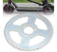 OEBUAFI Piñón de Cadena de Placa de Engranaje de Bielas de Metal de Alta Calidad, 65 Dientes, 25 H, 3 Orificios, Duradero y Fácil de Usar, Rendimiento Estable, Fabricación Profesional, Metal
