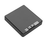 OEBUAFI Pitillera, Caja de Cigarrillos de Expulsión Automática de Aluminio Recargable por USB con Encendedor Sin Llama a Prueba de Viento para 19 Cigarrillos (BLACK)