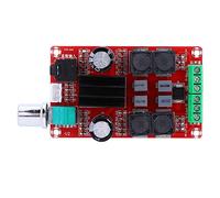 OEBUAFI Placa Amplificadora Digital Módulo Amplificador Estéreo de Doble Canal de Alta Gama 2 X 50 W para de Audio Doméstico 84 X 51 29 Mm