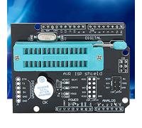 OEBUAFI Placa de Expansión del Programador del Cargador de Arranque para AVR ISP con Indicadores y Funciones de Modificación de Fusibles, Adecuada para Proyectos Electrónicos