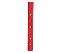 OEBUAFI Plantilla de Guía de Inglete con Ranura en T, Accesorio Eficiente de Barra de Inglete de Tornillo en T de Aleación de Aluminio de 200 Mm para Sierras de Brazo Radial (rojo)