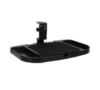 OEBUAFI Plataforma de Ratón con Abrazadera, Alfombrilla de Ratón Ajustable, Bandeja Giratoria de Escritorio con Ajuste de Altura de 0,5 Cm a 6 Cm para la e los Juegos en la