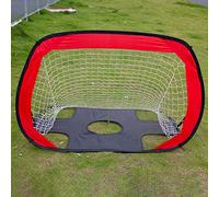 OEBUAFI Portería de Fútbol para Niños, Diseño Portátil y Plegable para Jugar Al Aire - Tela Oxford Duradera, 110x80x80cm, Cumpleaños y Navidad