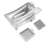 OEBUAFI Rallador de Patatas Fritas, Cortador de Patatas Fritas de Acero Inoxidable, Herramienta para Hacer, Cocina Casera, para y Verduras