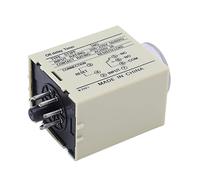OEBUAFI Relé de Retardo de Tiempo, Control de Sincronización de Alta Precisión Resistente Al Desgaste para Dispositivos AC200-220V, Ideal para Uso Doméstico e Industrial, 1 Unidad (ST3PF 60S)