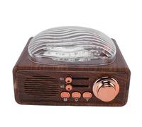 OEBUAFI Reproductor de CD Portátil Tocadiscos Bluetooth Tocadiscos Inalámbrico Retro con Batería Recargable Incorporada Radio FM USB AUX A-B Repetición para Regalos de Dormitorio en la