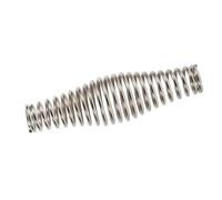 OEBUAFI Resortes de para Parrilla BBQ, Resortes de Repuesto de Acero (11cm) | Resistente Al óxido para Estufa de Leña, Ahumador y Horno, Agarre Cómodo