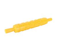 OEBUAFI Rodillo de Amasar para Pasteles Grabado, Exquisita Herramienta para Decorar Galletas, Rodillo de Masa Seguro y No Tóxico para una Hermosa Decoración de Pasteles, 14,4 Pulgadas, Ideal para