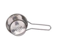 OEBUAFI Sartén Compacta de Acero Inoxidable, Sartén Multifuncional para Hacer Camarones y Pescado Fritos, Acero Inoxidable 304 (#3)