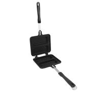 OEBUAFI Sartén para Hornear Sándwiches de Doble Cara Sandwichera Panini Press Sartén Antiadherente de Aleación de Aluminio con Resistente Al Calor para Cocinar en el Desayuno en