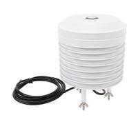 OEBUAFI Sensor Meteorológico con Salida RS485 para Temperatura, Humedad, | Carcasa de Persiana ABS, Resistente a los Rayos UV, Fuente de Alimentación de 9 a 30 V, Clasificación IP54, Rango de