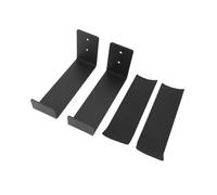OEBUAFI Soporte para Esterilla de Yoga de Montaje en Pared, Estante de Almacenamiento de Aluminio para Esterilla de Yoga con Acolchado de Fieltro Suave para Organización y Accesorios de