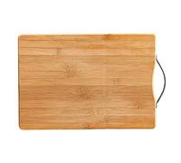 OEBUAFI Tabla de Cortar Gruesa de bambú, Estable, Antigrietas, Fácil de Limpiar para Picar en la Cocina, Rectángulo de 12,6x8,7 Pulgadas, Cocina China, 1 Unidad