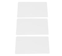 OEBUAFI Tarjeta de Presentación de Metal, Ligera y Resistente Al óxido para Primeras Impresiones, Ideal para Eventos de Networking, 50 Unidades (WHITE)