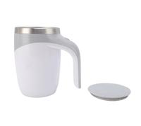 OEBUAFI Taza Autoagitadora de 380ML, Taza Mezcladora Automática para Viajes en Casa, Oficina, Acero Inoxidable 304, Potente Agitación Magnética