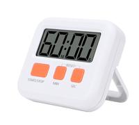 OEBUAFI Temporizador Digital, Cronómetro de Cuenta Regresiva con Modo Silencioso y Alarma Musical, Funciona con 2 Pilas AAA for Cocina Repostería Estudio Aula Entrenamiento y Gestión del