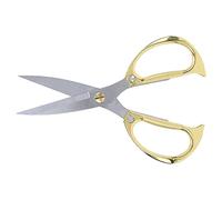 OEBUAFI Tijeras de Acero Inoxidable Tijeras de Tela Multiusos Resistentes de Sastre de Confección con Ergonómico para Cortar Tela Procesamiento de Alimentos (JD-3104)