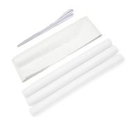 OEBUAFI Tope de Tiro para Puerta, Espuma Insonorizada Impermeable, Bloqueador de Ruido Debajo de la Puerta para Interior Exterior de 36,2 Pulgadas (White)